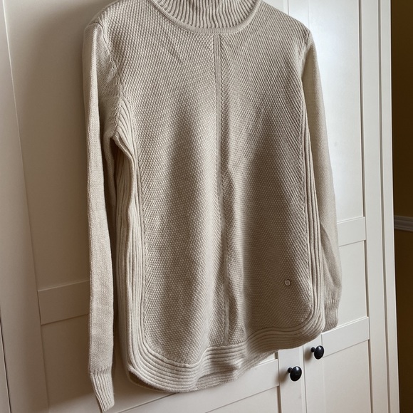 Point Zero- cream tunic sweater - Picture 5 of 6